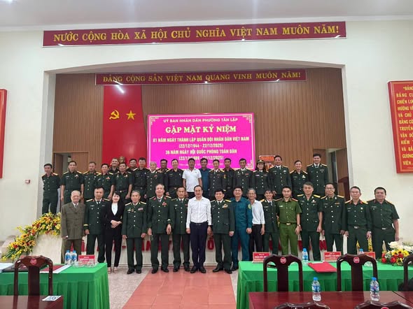 Phường Tân Lập: Chuỗi hoạt động nghĩa tình kỷ niệm 81 năm Ngày thành lập Quân đội Nhân dân Việt Nam